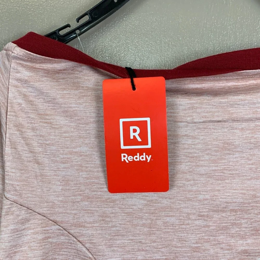 Reddy Pet Dog T-Shirt‎ Lightning Tee 3XL  XXXLPoly/Cotton Maroon Pink 25-27 in